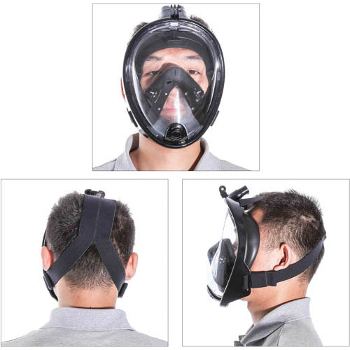 Free Breath Snorkeling Mask M2068G L/XL black