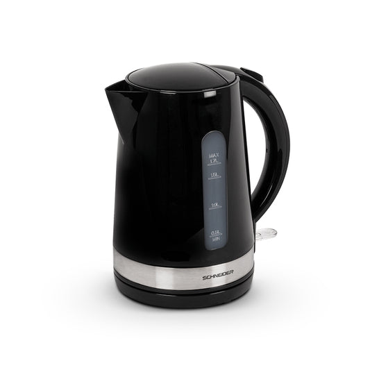 Electric kettle with removable anti-lime filter Schneider SCKE917IX