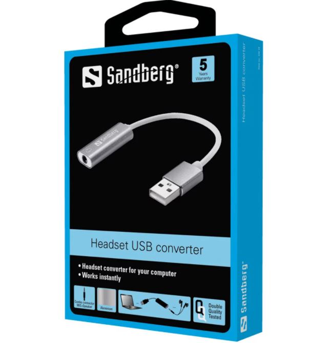 USB-конвертер для гарнитуры Sandberg 134-13