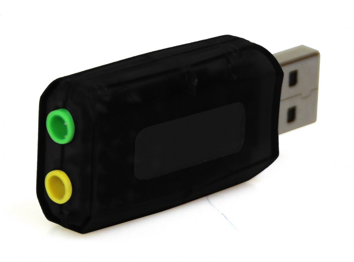 Звуковая карта USB с виртуальным эффектом 5.1 Media-Tech MT5101