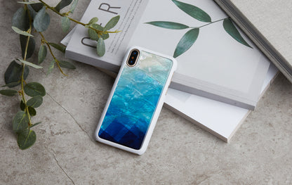 Blue smartphone case for iPhone XS/S, iKins