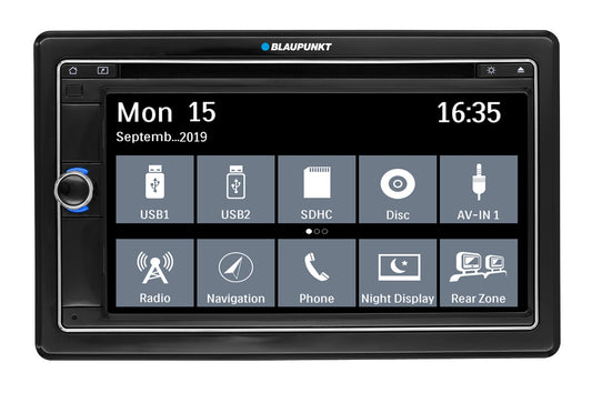 Car multimedia system, Magnetola Blaupunkt LAS VEGAS 690 DAB NAV with 6.75" display