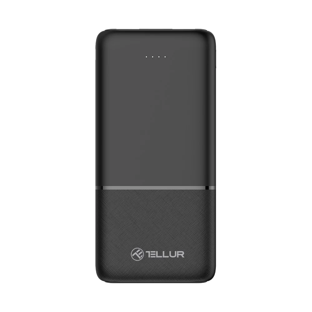 Power Bank 10000мАч черный Tellur