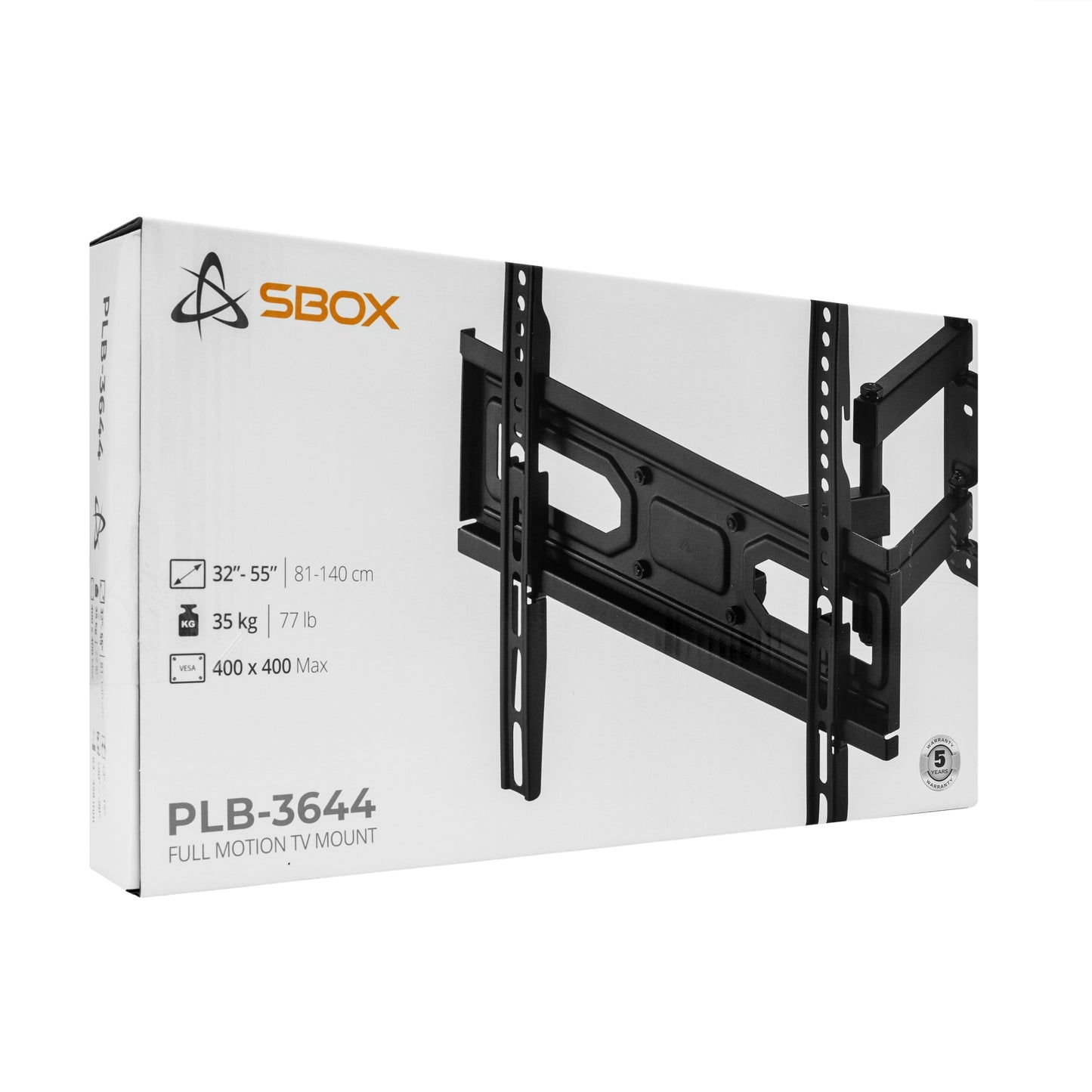 Tilt-rotate TV mount Sbox PLB-3644-2