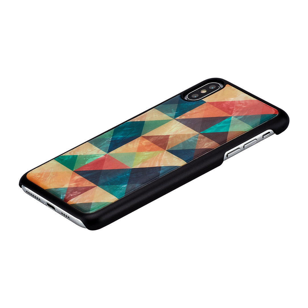 Smartphone cover mosaic black iPhone XS Max iKins