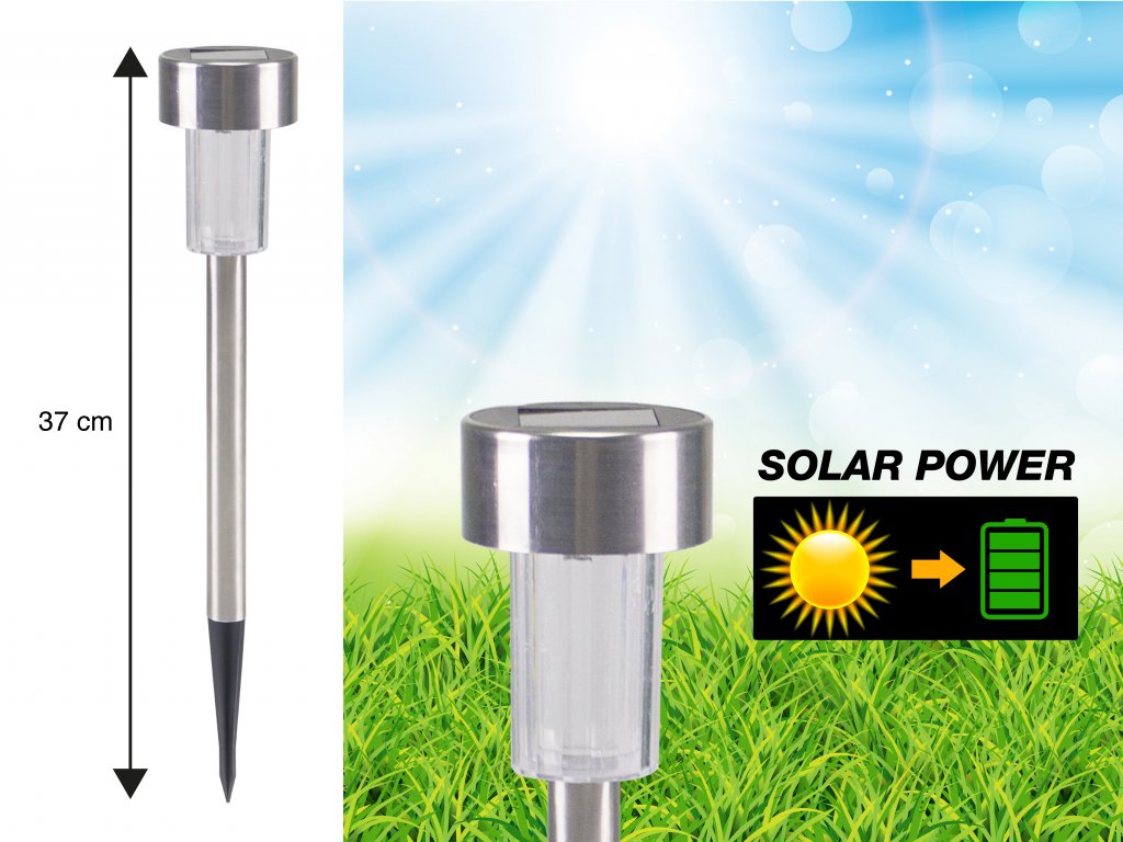 Set of garden lights with solar energy, Beper P207OUT004