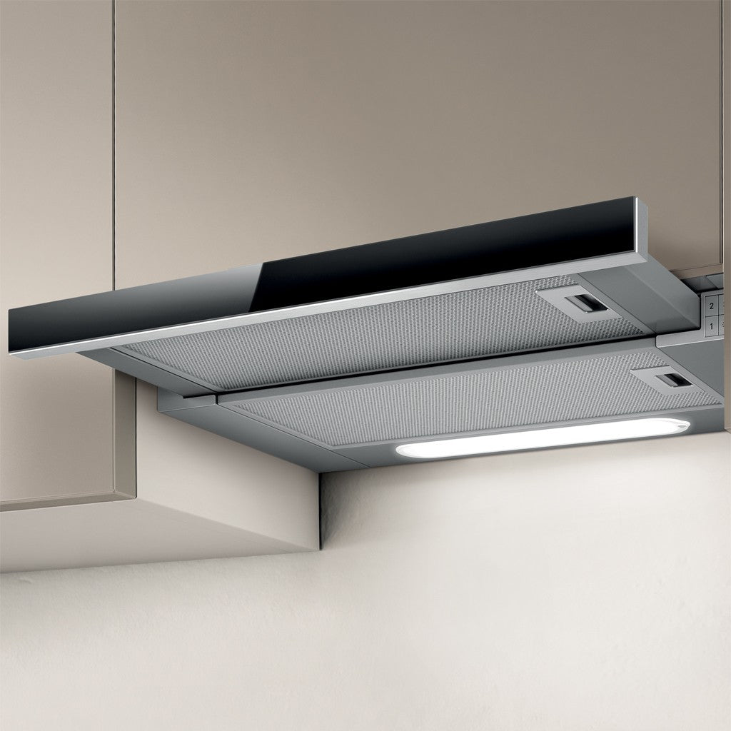 Built-in Hood with Halogen lamps, Elica ELITE 14 LUX GRVT/A/60