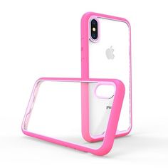 Anti-šoka vāciņš iPhone XS/X (5.8) rozā - Devia Elegant