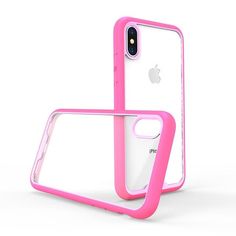 Anti-shock case iPhone XS/X (5.8) pink Devia Elegant