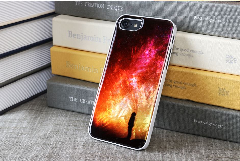 iPhone 8/7 case "Starry Night" white - iKins