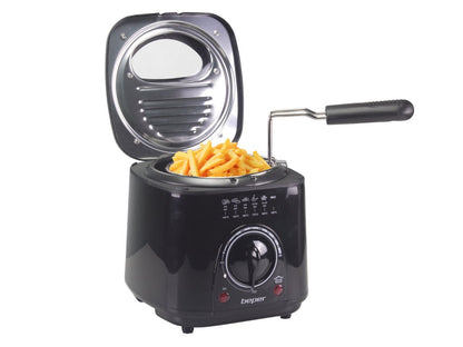 Electric mini fryer with adjustable temperature Beper P101FRI100