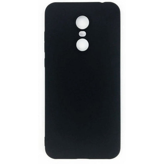 Silicone case black for Xiaomi Redmi 5 Plus Evelatus