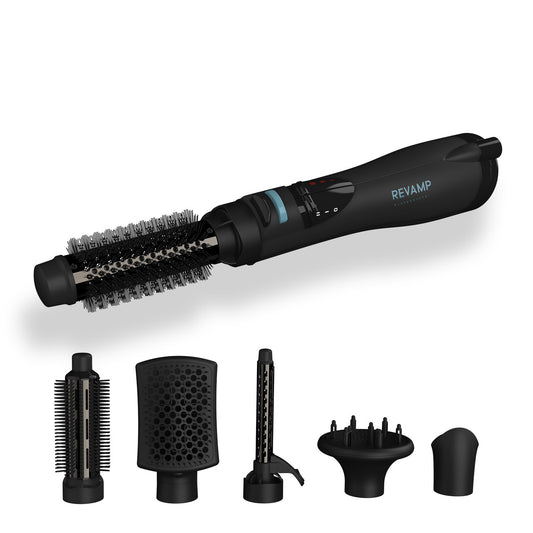 Hot air styler with ion jet emitters Revamp DR-1250A-EU