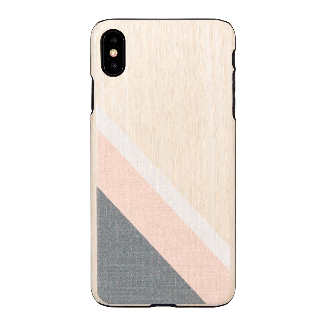 iPhone XS Max cover pink black, MAN&amp;WOOD