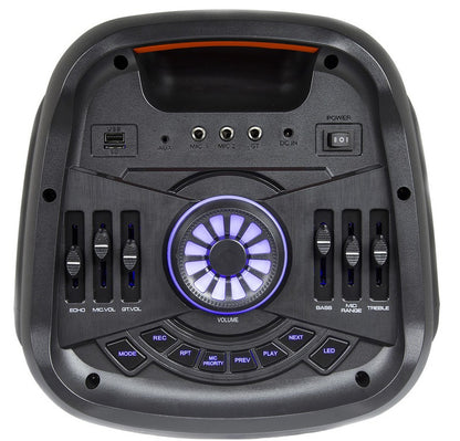 Bluetooth Speaker with Karaoke, 120W, Disco LED, FM Radio, Manta SPK5310PRO