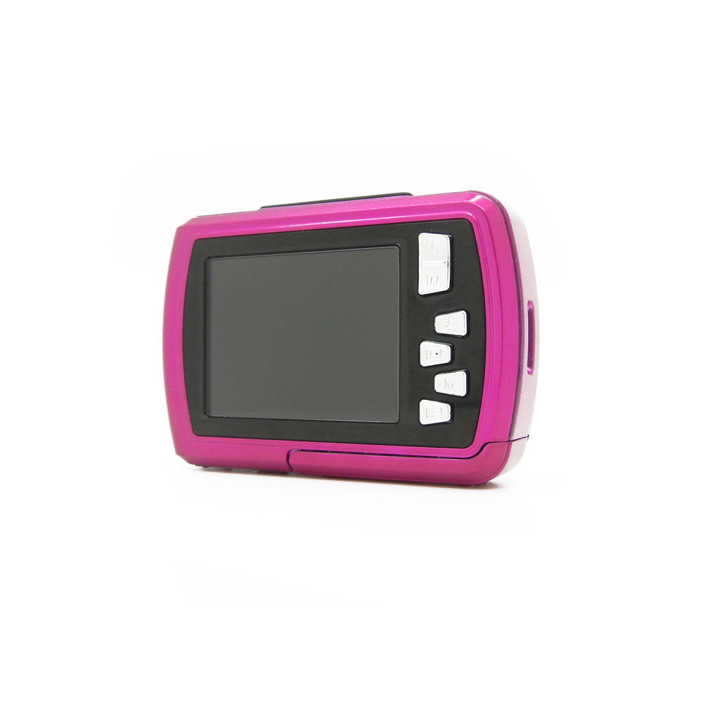 Digital underwater camera for water Aquapix W2024 Splash pink