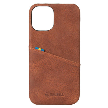 Чехол для телефона с отделением для кредитной карты, винтажная кожа, Krusell iPhone 12 Pro Max