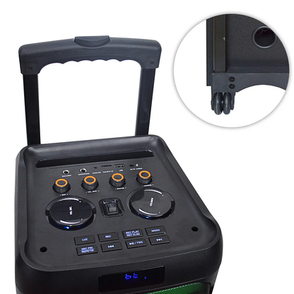 Bluetooth Speaker Manta SPK5220, 80W, Disco LED, FM Radio, Bluetooth 5.0