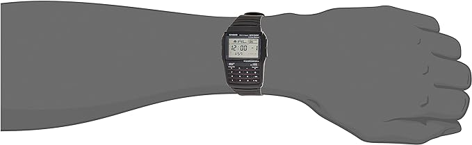 CASIO Vintage Data Bank Digital Watch Mens DBC-32-1AES Black