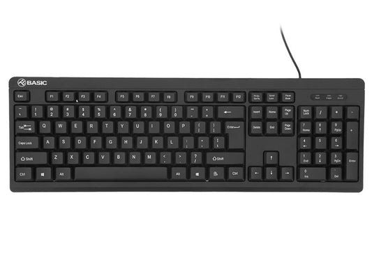 Tellur Basic Wired Keyboard US, USB Black