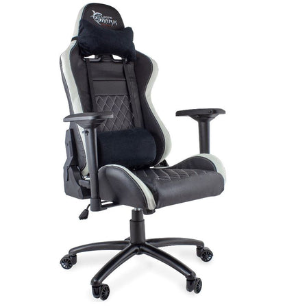 Spēļu krēsls ar ergonomiku White Shark NITRO-GT melns/balts