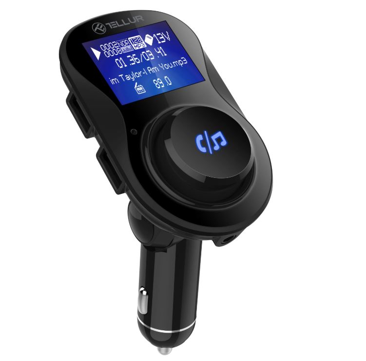 Tellur FMT-B3 FM transmitter with Bluetooth, USB, microSD and AUX support