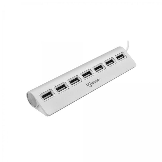 USB Hub with 7 ports - Sbox H-207