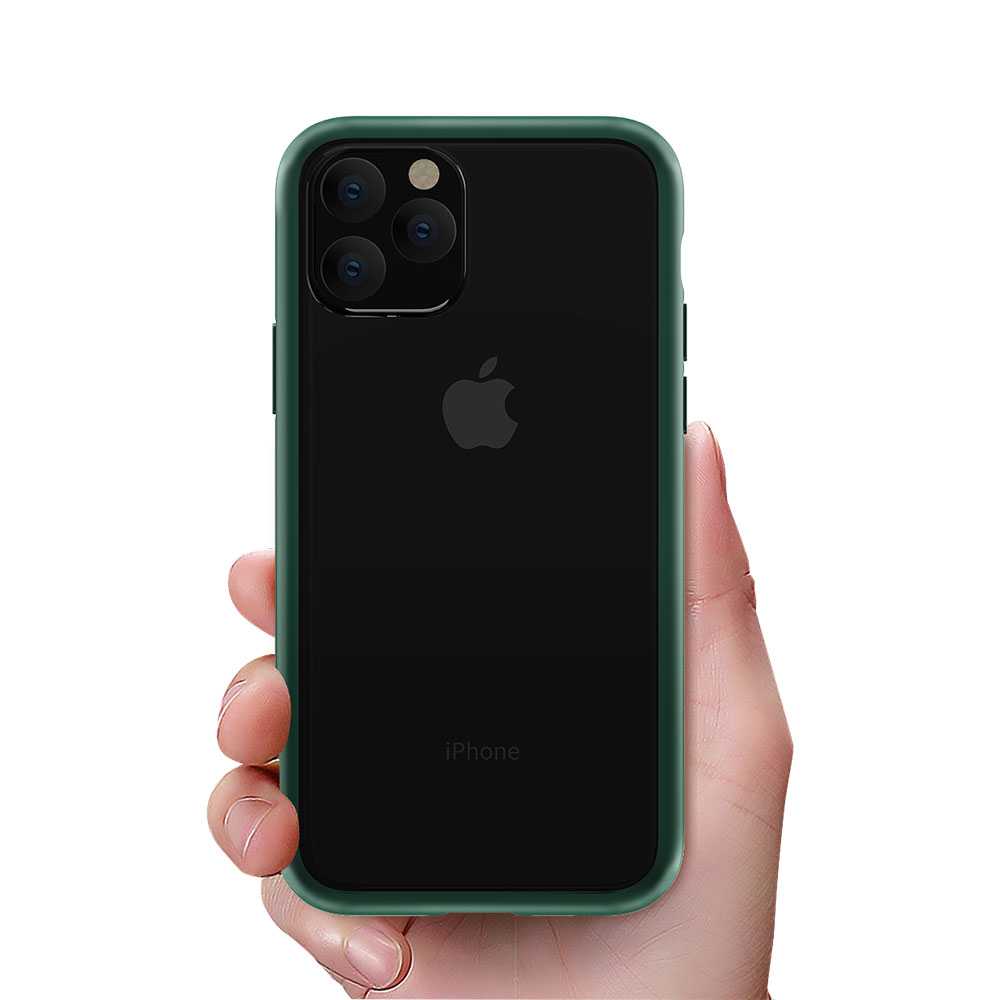 Triecienizturīgs iPhone 11 Pro Max vāciņš, zaļš - Devia Shark4