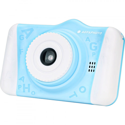 Детский фотоаппарат, противоударный, синий - AGFA Realikids Cam 2