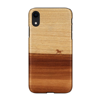 Viedtālruņa maciņš iPhone XR Mustang Black - MAN&WOOD