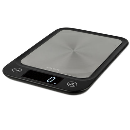 Digital Kitchen Scales with Stainless Steel Platform Salter 1068 BKEU16