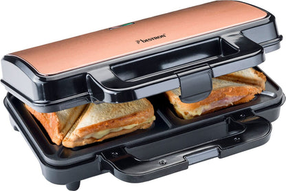 Bestron Toaster. XL. 900 W, non-stick surface. For 2 sandwiches. (Sandwich maker.)