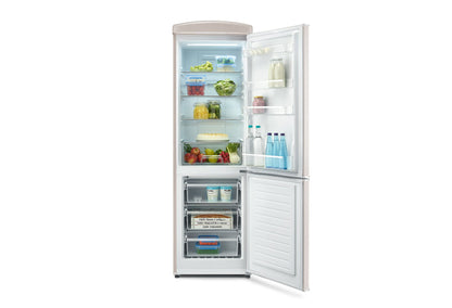 Freestanding refrigerator with freezer, beige, Severin RKG 8999