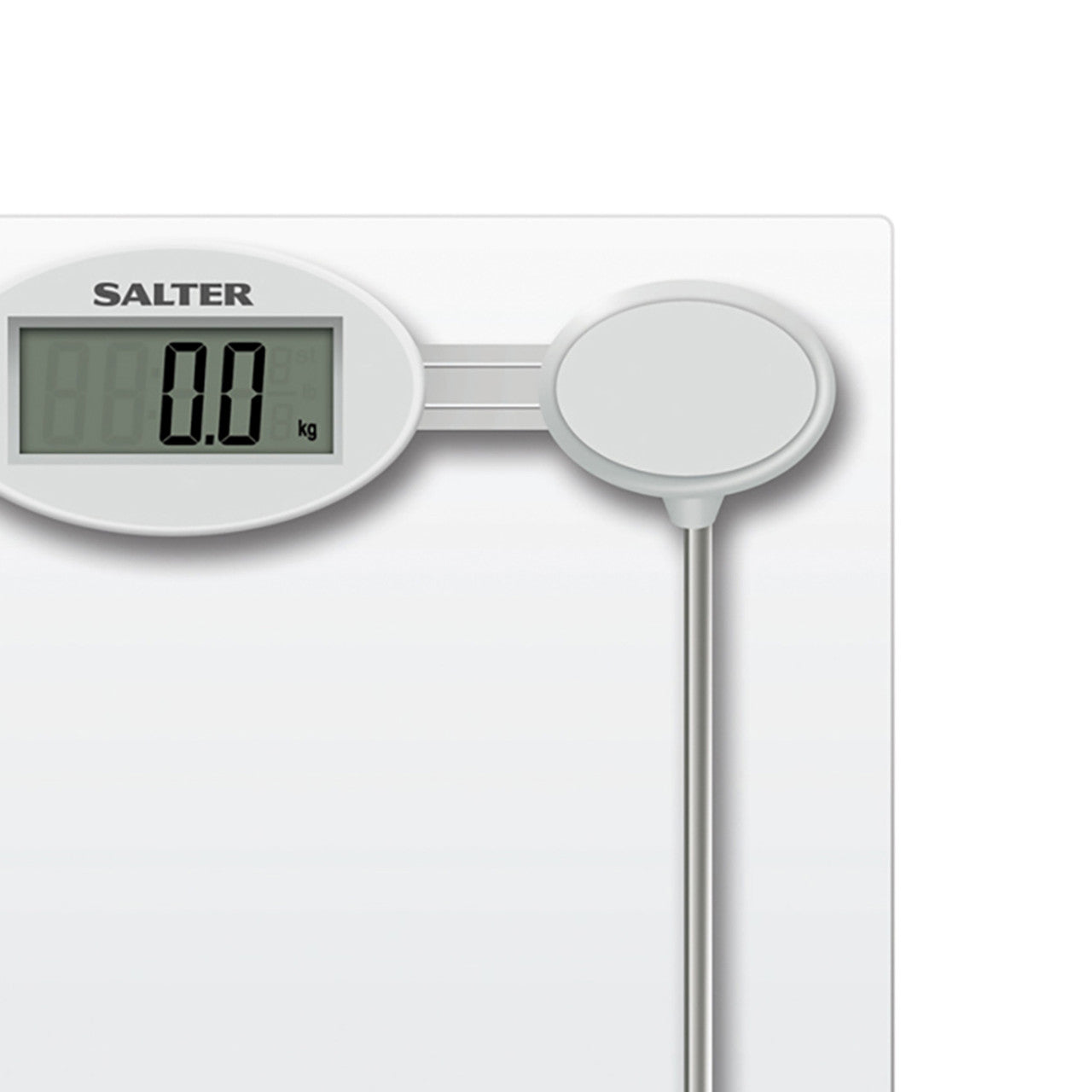 Digital bathroom scale with glass platform, Salter 9018S