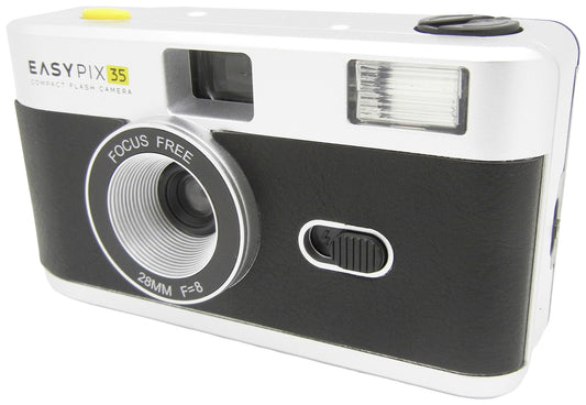 Analog retro camera with flash - Easypix EASYPIX35