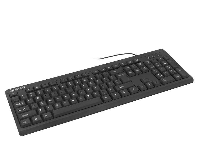 Проводная клавиатура Tellur Basic, США, USB, черная