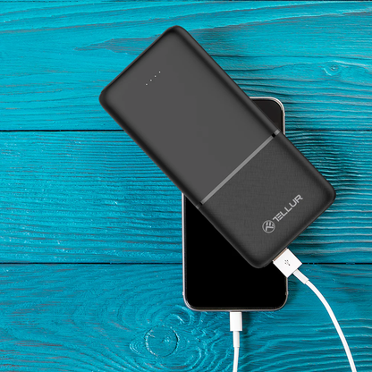 Power bank 10000mAh black Tellur