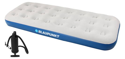 Velor covered inflatable mattress Blaupunkt IM210
