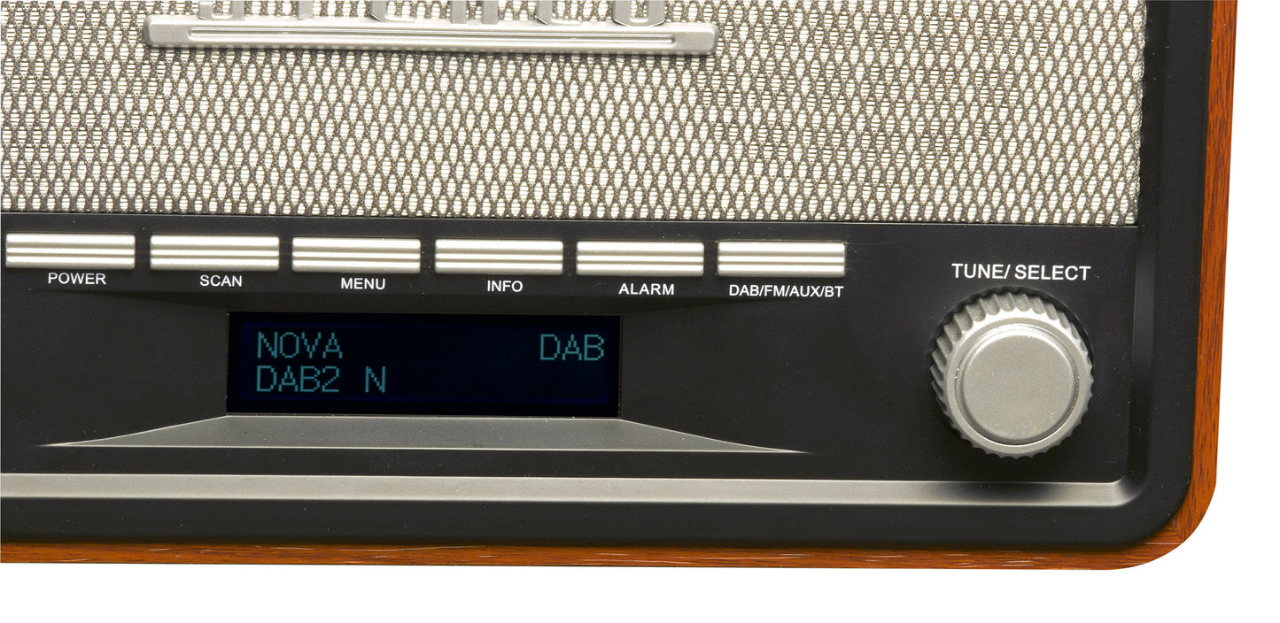 Personal FM radio with Bluetooth, Denver DAB-18