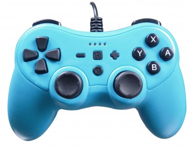 Проводной контроллер для игр с переключателем Subsonic Colorz Neon Blue
