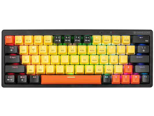 Kompaktā Spēļu Tastatūra ar RGB Apgaismojumu Tracer 47302 Evo3