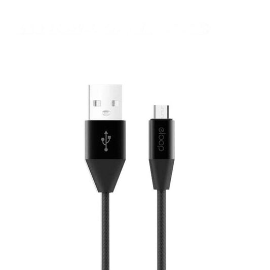 Micro USB Data Cable 2.1A 1.2m Black Orsen S32