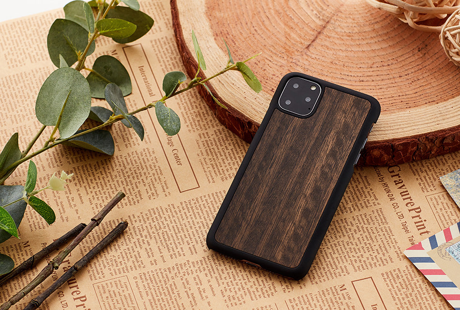 Viedtālruņa vāciņš iPhone 11 Pro Koala Melns - MAN&WOOD