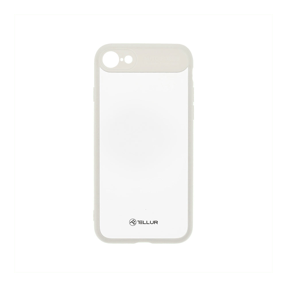 Protective cover iPhone 8 hybrid, matte, white - Tellur 