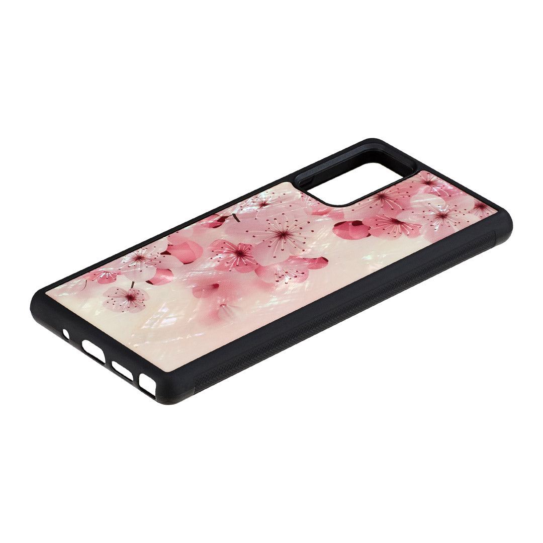 Samsung Galaxy Note20 protective cover with cherry blossoms