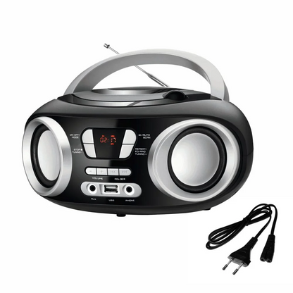 Manta FM Rādio. Atskaņotājs.  MM9310BT CHILLI Bluetooth Black