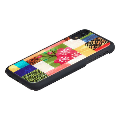 iPhone XR cover cherry blossom black, iKins