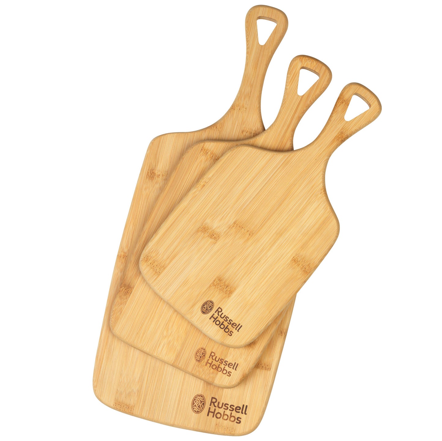 Set of chopping boards made of bamboo, 3 pcs. Russell Hobbs RH019711EU7