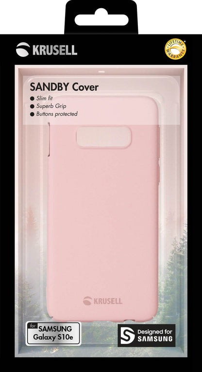 Aploksnes tips maciņš Samsung Galaxy S10e rozā, Krusell