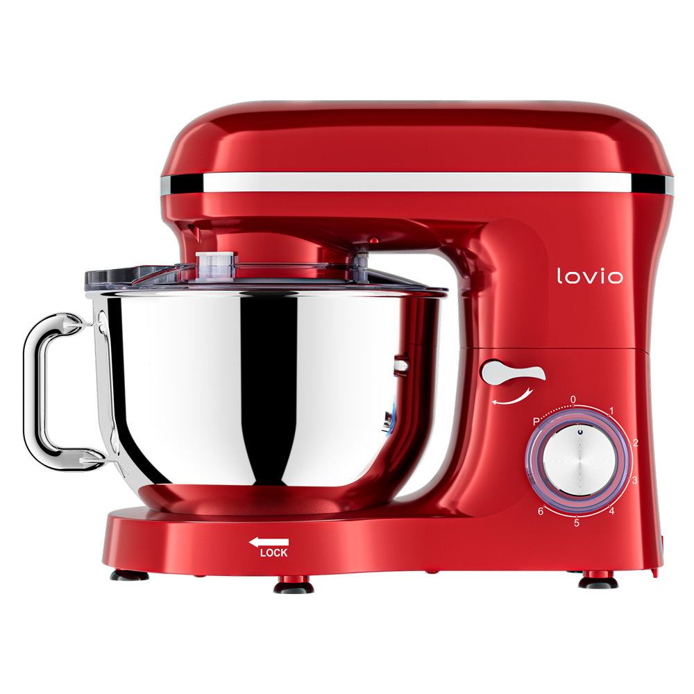 Stacionārais mikseris 6.2L, 1900W, Lovio ChefAssistant Red